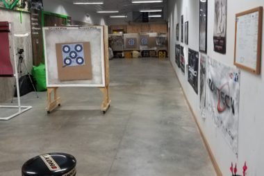 Indoor 20 yard Archery Range